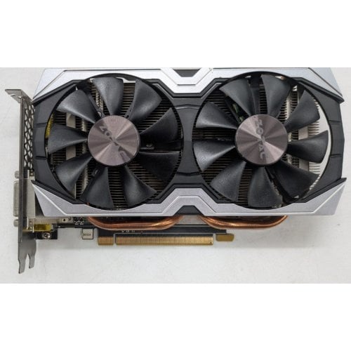 Видеокарта Zotac GeForce GTX 1060 AMP! Edition 6144MB (ZT-P10600B-10M) (Восстановлено продавцом, 919807) купить в Украине | Telemart фото