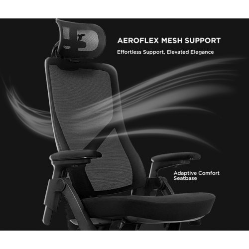 Эргономичное кресло TTRacing Aeroflex (TTARFX-002) Ashy Grey купить в Украине | Telemart фото