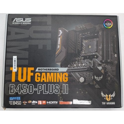 Материнская плата Asus TUF GAMING B450-PLUS II (sAM4, AMD B450) (Восстановлено продавцом, 919932) купить в Украине | Telemart фото