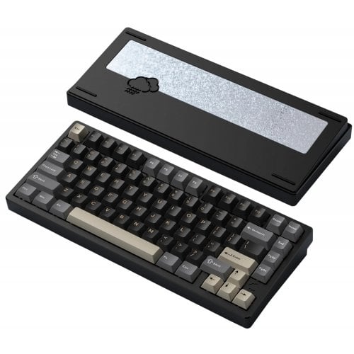 Клавиатура WOBKEY Rainy 75 Pro RGB Kailh Cocoa Switch Wireless (6976818170218) Black купить в Украине | Telemart фото