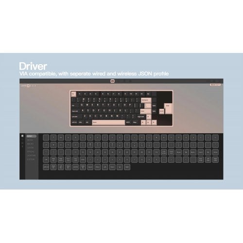 Клавиатура WOBKEY Rainy 75 Pro RGB Kailh Cocoa Switch Wireless (6976818170218) Black купить в Украине | Telemart фото
