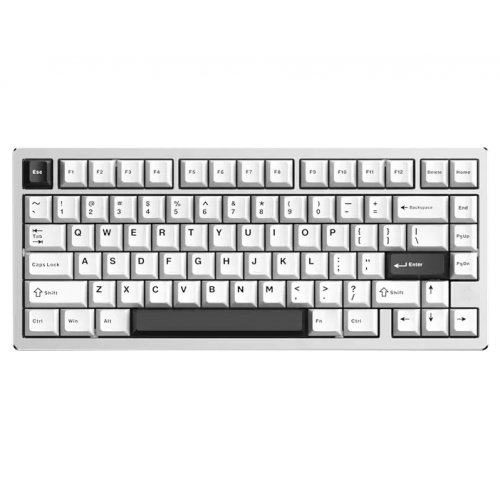 Клавиатура WOBKEY Rainy 75 Pro RGB Kailh Cocoa Switch Wireless (6976818170225) Silver купить в Украине | Telemart фото