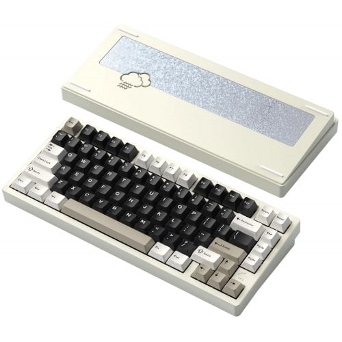 Клавиатура WOBKEY Rainy 75 Pro RGB Kailh Cocoa Switch Wireless (6976818170188) White купить в Украине | Telemart фото