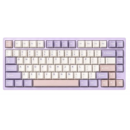 Клавиатура WOBKEY Rainy 75 Pro RGB Kailh Cocoa Switch Wireless (6976818170348) Purple купить в Украине | Telemart фото