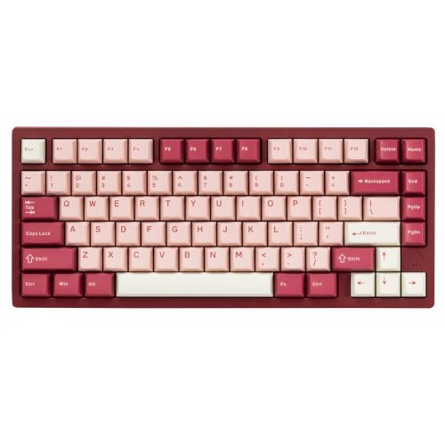 Клавиатура WOBKEY Rainy 75 Pro RGB Kailh Cocoa Switch Wireless (6976818170232) Red купить в Украине | Telemart фото