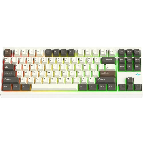 Клавиатура WOBKEY Crush 80 Reboot Pro RGB Kailh Cocoa Switch Wireless (6976818170249) White купить в Украине | Telemart фото