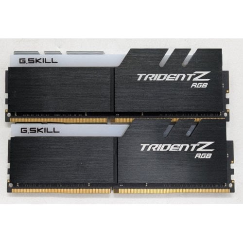 Озп G.Skill DDR4 32GB (2x16GB) 3600Mhz Trident Z RGB (F4-3600C18D-32GTZR) (Відновлено продавцем, 919982) купити в Україні | Telemart фото
