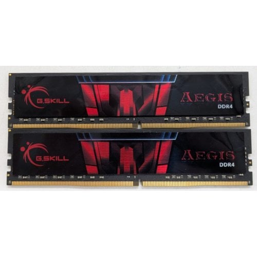 Озп G.Skill DDR4 32GB (2x16GB) 3200Mhz Aegis (F4-3200C16D-32GIS) (Відновлено продавцем, 919983) купити в Україні | Telemart фото
