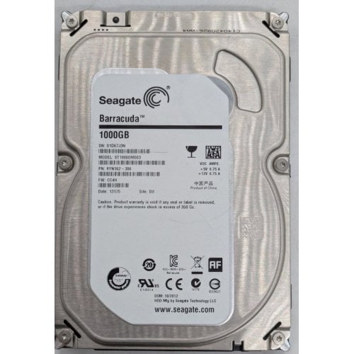 Жесткий диск Seagate Barracuda 7200.14 1TB 64MB 7200RPM 3.5" (ST1000DM003) (Восстановлено продавцом, 920008) купить в Украине | Telemart фото