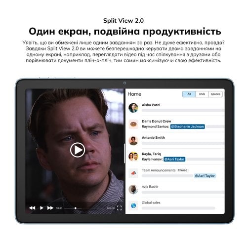 Планшет Blackview Tab 60 Pro LTE 8/128GB (6931548318415) Sunny Sky Blue купить в Украине | Telemart фото