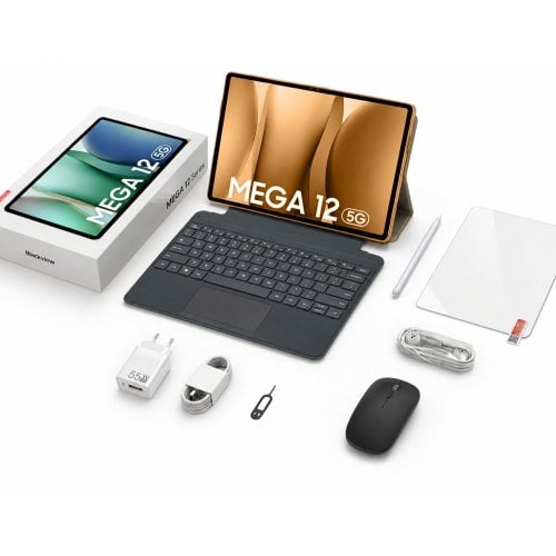 Планшет Blackview Mega 12 Set 5G 12/256GB (6931548325291) Flash Gold купити в Україні | Telemart фото