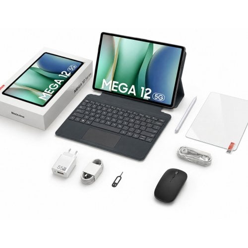 Планшет Blackview Mega 12 Set 5G 12/256GB (6931548325307) Space Grey купити в Україні | Telemart фото