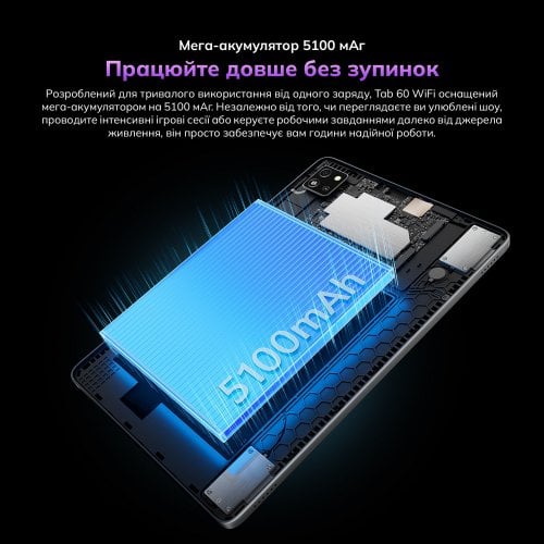 Планшет Blackview Tab 60 Wi-Fi 4/128GB (6931548318224) Green купити в Україні | Telemart фото