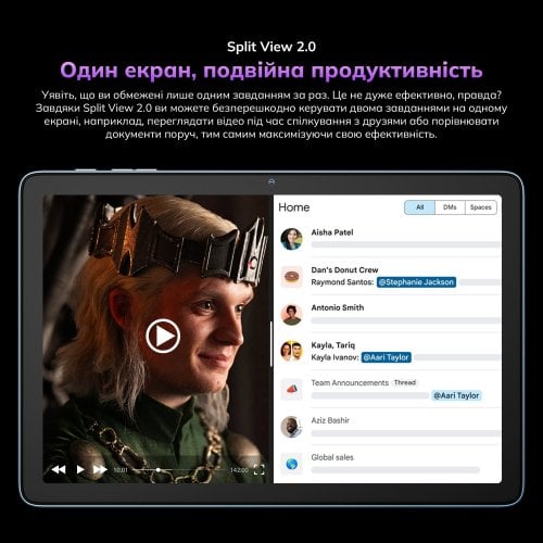Планшет Blackview Tab 60 Wi-Fi 4/128GB (6931548318224) Green купити в Україні | Telemart фото