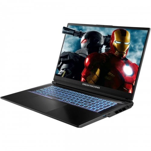 Ноутбук Dream Machines RG5060-17 (RG5060-17UA34) Black купить в Украине | Telemart фото