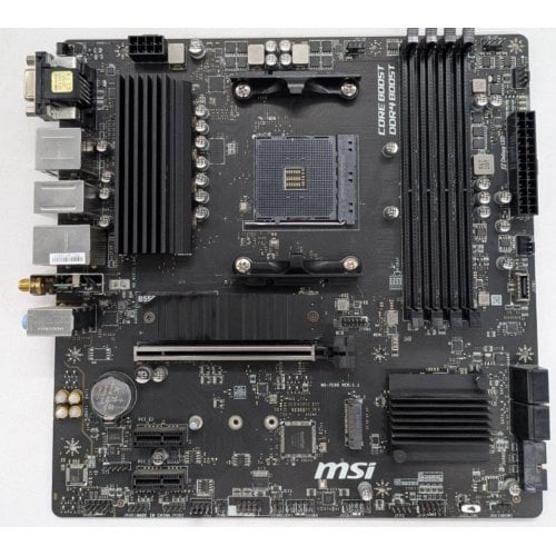 Материнська плата MSI B550M PRO-VDH WIFI (sAM4, AMD B550) (Відновлено продавцем, 920082) купити в Україні | Telemart фото