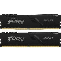 Озп Kingston DDR4 32GB (2x16GB) 3200Mhz FURY Beast Black (KF432C16BBK2/32) (Відновлено продавцем, 920187)