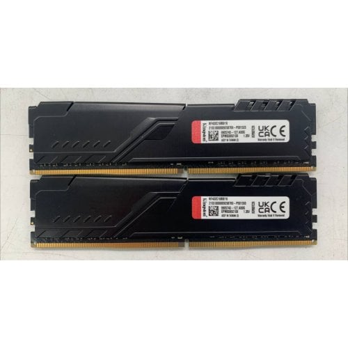 Озп Kingston DDR4 32GB (2x16GB) 3200Mhz FURY Beast Black (KF432C16BBK2/32) (Відновлено продавцем, 920187) купити в Україні | Telemart фото