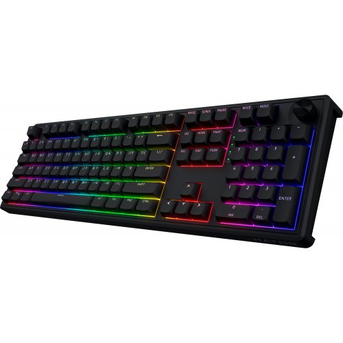 Клавиатура HATOR Skyfall 100 RGB Hator Aurum Lemon (HTK1100UA) Black купить в Украине | Telemart фото