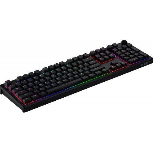 Клавиатура HATOR Skyfall 100 RGB Hator Aurum Lemon (HTK1100UA) Black купить в Украине | Telemart фото