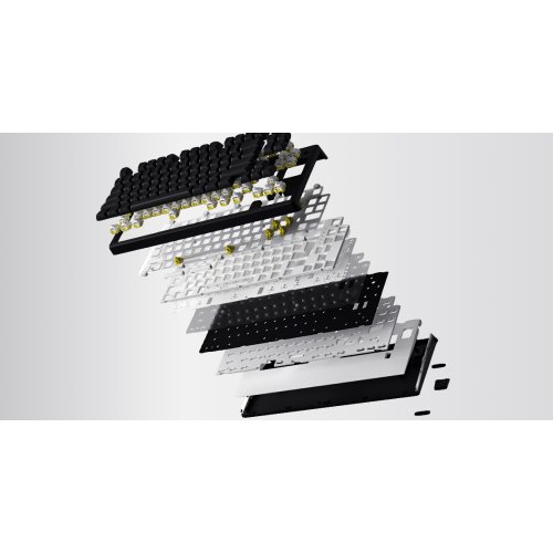 Клавиатура HATOR Skyfall 100 RGB Hator Aurum Lemon (HTK1100UA) Black купить в Украине | Telemart фото