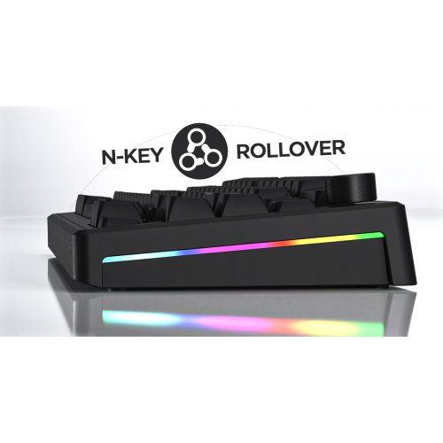 Клавиатура HATOR Skyfall 100 RGB Hator Aurum Lemon (HTK1100UA) Black купить в Украине | Telemart фото