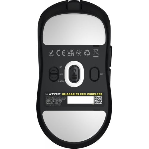 Мышка HATOR Quasar 3S Pro Wireless (HTM745) Black купить в Украине | Telemart фото