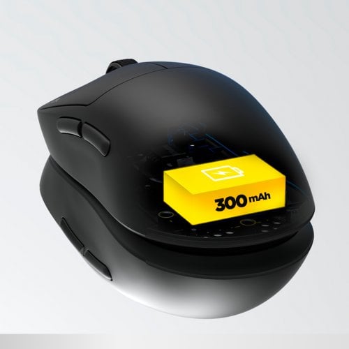 Мышка HATOR Quasar 3S Pro Wireless (HTM745) Black купить в Украине | Telemart фото