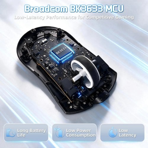 Мышка Attack Shark X11 Pro V2 Wireless (AS-6979033730854-W) White купить в Украине | Telemart фото