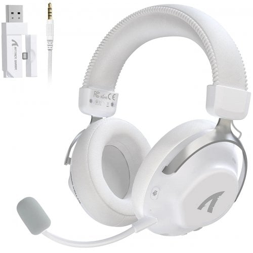 Навушники Attack Shark L50 Pro Wireless (AS-6979033730519-W) White купити в Україні | Telemart фото