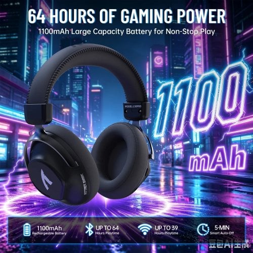 Навушники Attack Shark L50 Pro Wireless (AS-6979033730502-B) Black купити в Україні | Telemart фото