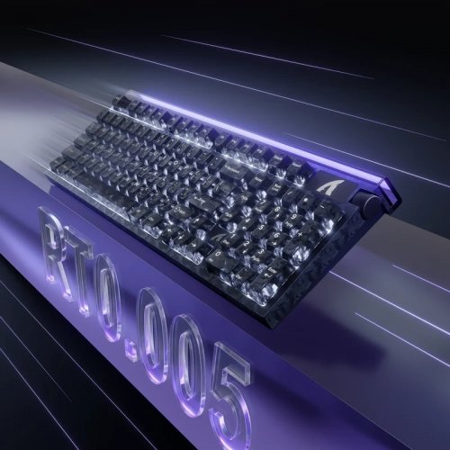 Клавиатура Attack Shark R98 RGB HE Carbon Fiber Rapid Trigger (AS-6979033730670-IS) Ice Ninja купить в Украине | Telemart фото