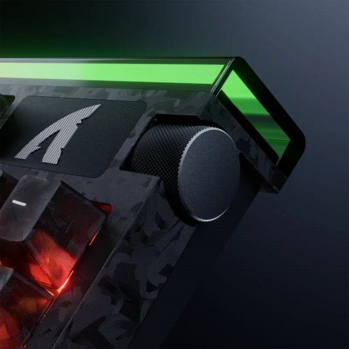 Клавиатура Attack Shark R98 RGB HE Carbon Fiber Rapid Trigger (AS-6979033730670-IS) Ice Ninja купить в Украине | Telemart фото