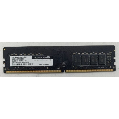 Озп Team DDR4 8GB 3200Mhz Elite (TED48G3200C2201) (Відновлено продавцем, 920209) купити в Україні | Telemart фото