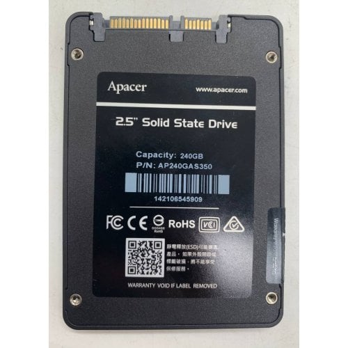 Ssd-диск Apacer Panther AS350 TLC 240GB 2.5" (AP240GAS350-1) (Восстановлено продавцом, 920210) купить в Украине | Telemart фото