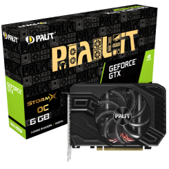 Відеокарта Palit GeForce GTX 1660 SUPER StormX OC 6144MB (NE6166SS18J9-161F) (Відновлено продавцем, 920219)