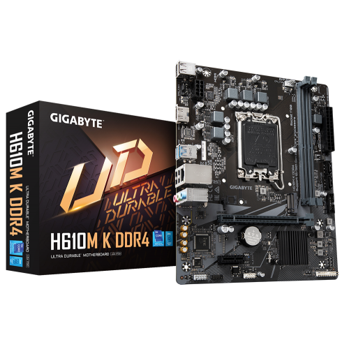 Материнська плата Gigabyte H610M K DDR4 (s1700, Intel H610) (Відновлено продавцем, 920222) купити в Україні | Telemart фото