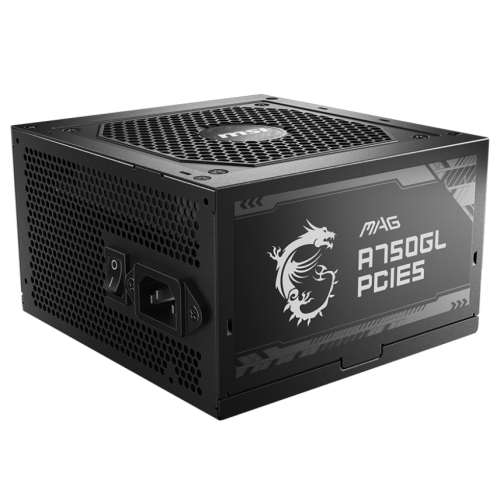 Уценка блок питания MSI MAG 750W PCIE5 (A750GL) (Следы использования, 920230) купить в Украине | Telemart фото
