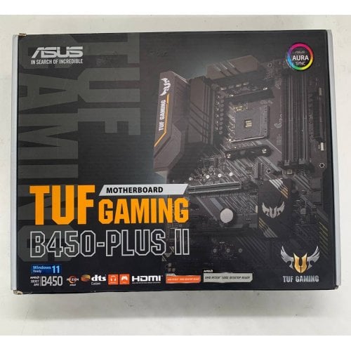 Материнская плата Asus TUF GAMING B450-PLUS II (sAM4, AMD B450) (Восстановлено продавцом, 920233) купить в Украине | Telemart фото