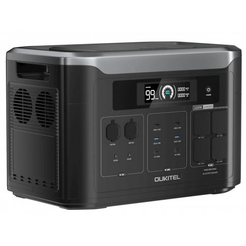Уценка зарядная станция OUKITEL BP3000E 3200W 2048Wh (Вскрытая упаковка, 920269) купить в Украине | Telemart фото