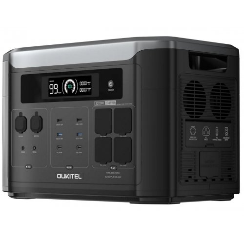 Уценка зарядная станция OUKITEL BP3000E 3200W 2048Wh (Вскрытая упаковка, 920269) купить в Украине | Telemart фото
