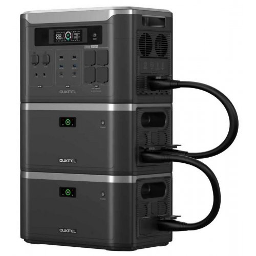 Уценка зарядная станция OUKITEL BP3000E 3200W 2048Wh (Вскрытая упаковка, 920269) купить в Украине | Telemart фото