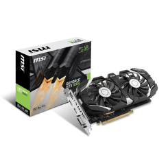 Видеокарта MSI GeForce GTX 1060 Dual Fan OC 6144MB (GTX 1060 6GT OCV1) (Восстановлено продавцом, 920289)