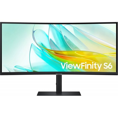 Монітор Samsung 34" ViewFinity S6 S34C650UAI (LS34C650UAIXCI) Black (Відновлено продавцем, 920299) купити в Україні | Telemart фото