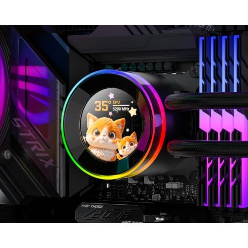 Готовая СВО ID-Cooling SL360 V2 Black купить в Украине | Telemart фото