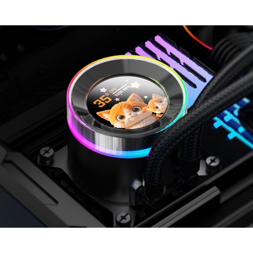 Готова СВО ID-Cooling SL360 V2 Plus Black купити в Україні | Telemart фото