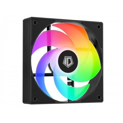 Кулер для корпуса ID-Cooling AS 120 ARGB Reverse (AS-120-ARGB-KR) Black купить в Украине | Telemart фото