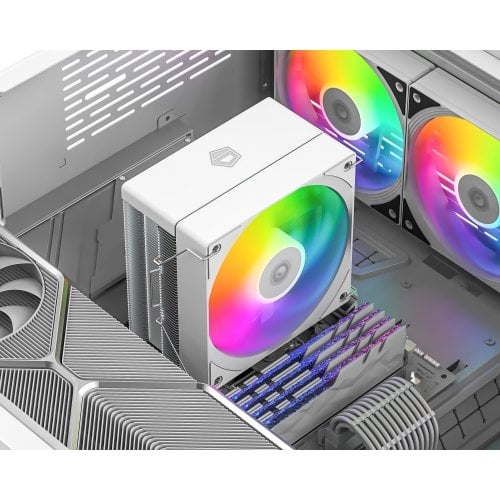 Кулер ID-Cooling SE-214-XT V2 ARGB (SE-214-XT V2 ARGB WHITE) купить в Украине | Telemart фото
