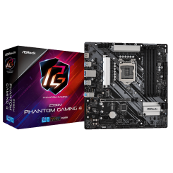 Материнская плата AsRock Z590M Phantom Gaming 4 (s1200, Intel Z590) (Восстановлено продавцом, 920415)