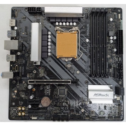 Материнська плата AsRock Z590M Phantom Gaming 4 (s1200, Intel Z590) (Відновлено продавцем, 920415) купити в Україні | Telemart фото